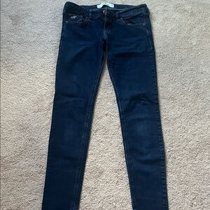 Hollister Women's Navy Skinny Jeans